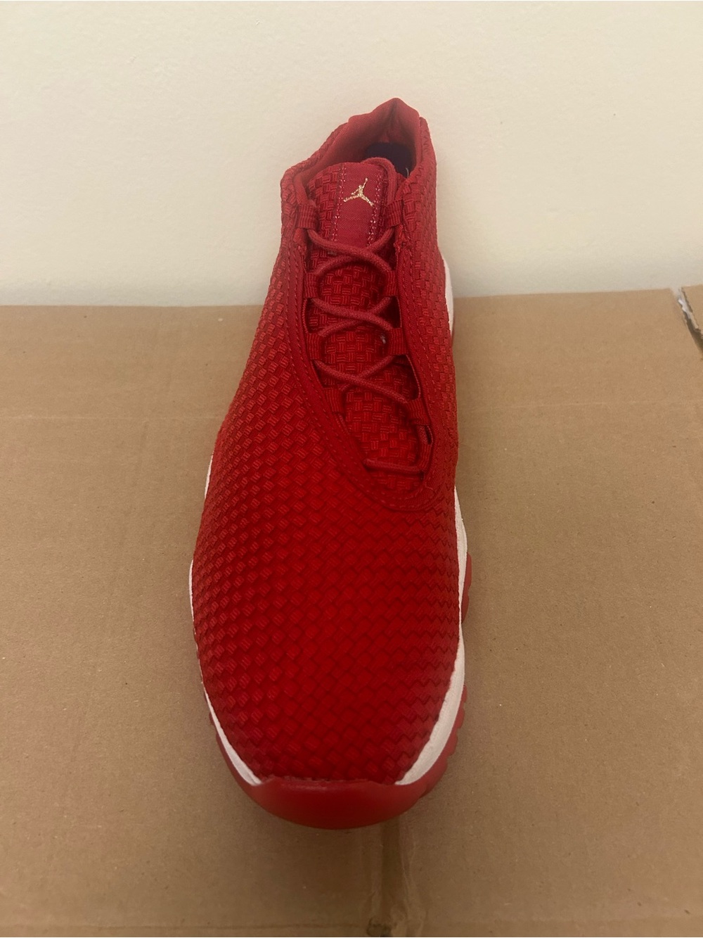 Air Jordan Gym Red Woven Future Sneakers - Picture 2 of 10